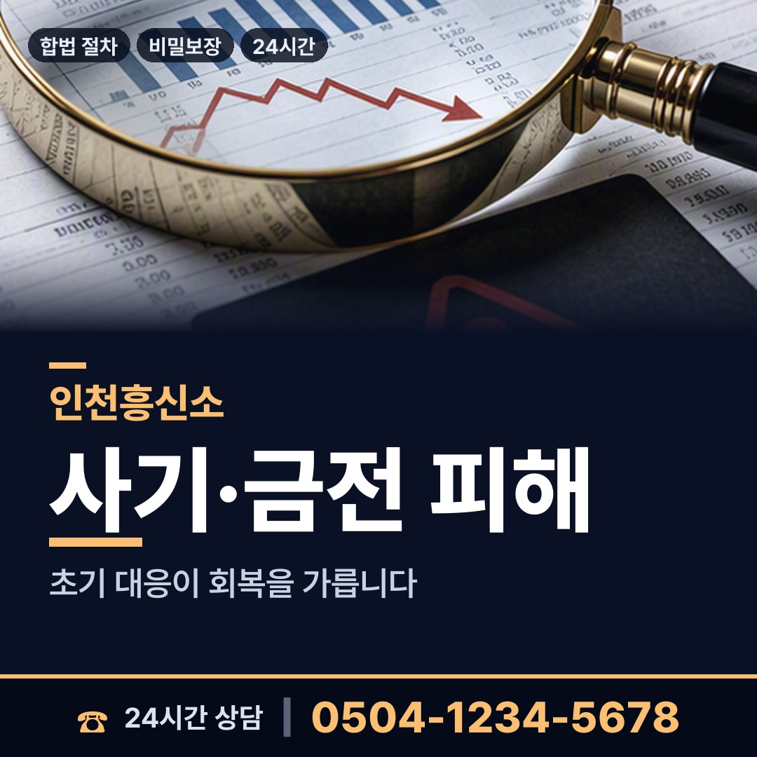 인천 계양3동 신속조사 상담 안내